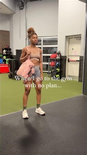 When your workout program is just vibes 🙃