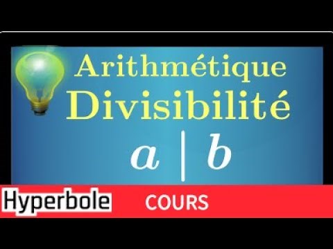 arithmétique - cours divisibilité + Définition et méthodes - Option Maths Expertes Terminale S