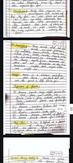 Science class 7th | Chapter 12 notes | Forest our lifeline | #sciencencertnotes