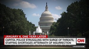 63K views · 765 reactions | Almost a year after the January 6 insurrection, Capitol police struggle with staffing shortages and a surge of threats directed at lawmakers. CNN's Brian Todd reports. | CNN | Facebook