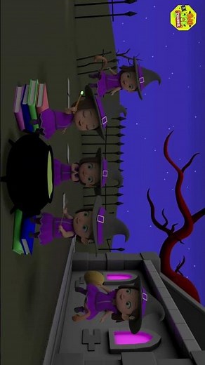 Spooky Halloween Countdown 1–10 👻 | Kids Learning Numbers | Fun Halloween Animation