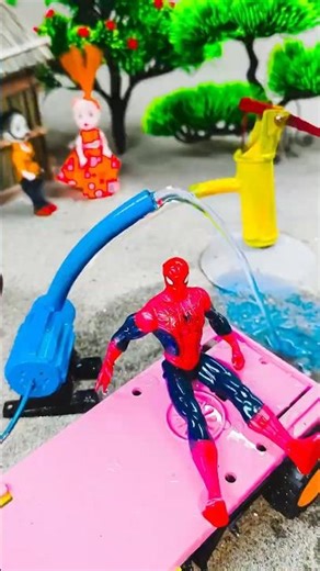 mini hand pump ideas diy mini motor water pump science project #waterpump #shorts #tending