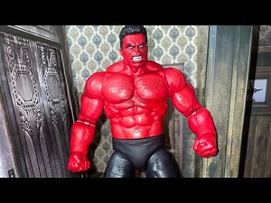 Marvel Legends RED HULK Captain America Brave New World MCU Action Figure Review (NEW HULK MOLD?)