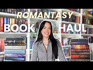 romantasy book haul 🧚🏻 special editions, ARC's, and completed series 🌟 BOOKMAS DAY 9