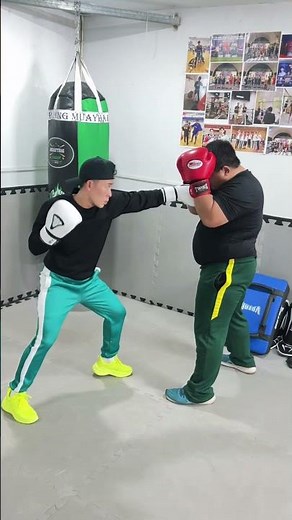 How to KO with Jab Overhand Like Canelo 🚀 #BoxingTraining #BoxingForBeginners #HienBoxingOfficial
