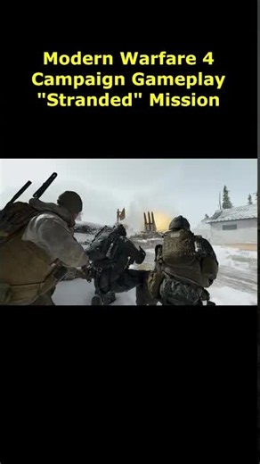 Modern Warfare 4 stranded Korean campaign mission gameplay walkthrough (COD MW4 stranded campaign)