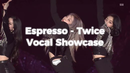 quick twice vocal line showcase(the positions are the new rumored ones after Haewon confirmed Nayeon to be the 2nd twice main vocalist)#vocal #support #strain #unsupport #kva #showcase #twice #kpop #espresso #vocaline