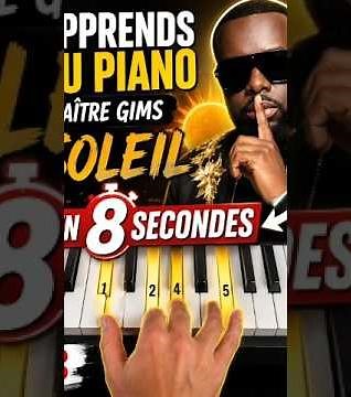 Soleil de Gims au piano : zéro expérience requise !
