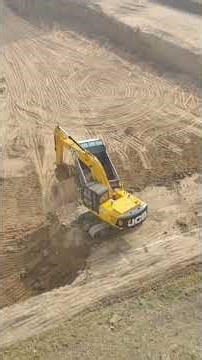 JCB Excavator in Action: The Building Machines