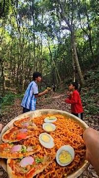 Rock Paper Scissors l Food game l Simsansantrio #foodgames #funny