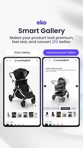 Uplift your conversions with an interactive shopping experience. Turn static product pages into dynamic, lifelike galleries that sell. Enter the new era of eCommerce! | eko