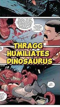 Thragg Humiliates Dinosaurus #invincible #invincibleseason3 #comics