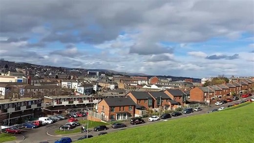 The Bogside and Creggan in Derry