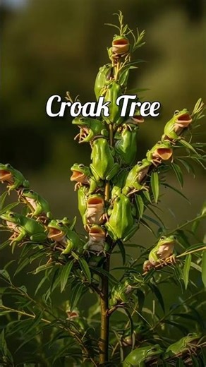 Croak tree #frog #toad #croak #animal #tree #nature #humor #amphibian