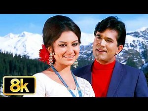 Kora Kagaz Tha Ye Man Mera 💖 8K Video Song |Aradhana| Lata Mangeshkar | Kishore Kumar