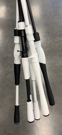 From Blanks to Reel Seats to Handles, American Tackle delivers a complete lineup of gloss white fishing rod components to further customize your next builds. The Shiroi collection marries top-performing components from American Tackle’s product lines with a beautiful, durable white gloss finish – offering performance on the water and incredible design opportunities. Storm Trooper rods come to mind immediately, what would you build with these parts? See the full lineup at the link in comments. | 