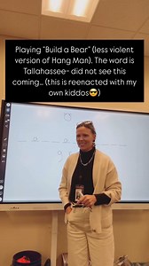 Ha!!!! Whoops! The kids handled in very well (both my actual students and my own kids that helped recreate this). I am sure many parents heard about it at the dinner table 😂. Happy to provide lively conversation starters! ✨🍎🎥Credit : the.creature.teacher123🍎✏️ Like our page Magical Teacher Vibes for more teaching ideas and methods. A team of teachers sharing the highs, lows and honest aspects of teaching! #teacherhumor #primaryteacher #targetteachers #teacheroutfit #iteachmiddleschool #teach