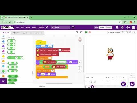 Tugas Coding, cara mengidentifikasi objek menggunakan PictoBlox (Gratia A. Malelak) X-C