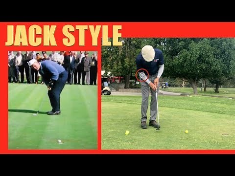 JACK NICKLAUS PUTTING STYLE