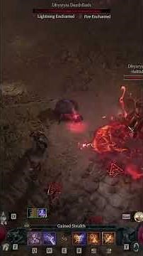 Warlock Leveling Hellfire Build #diablo4#lordofhatred #gameplay #warlock