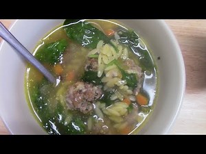ITALIAN WEDDING SOUP | SIMPLE EASY DELICIOUS