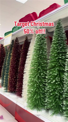 Target Christmas has officially hit 50% off!!❤️🎄✨ @target #target #targetclearance #clearancehunter #christmasclearance #christmas