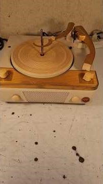 Restoration of a WINCO 1210 turntable, Argentina 1958 #retro #vinyl #vintage