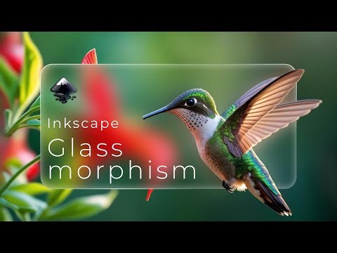Create a glass effect in Inkscape