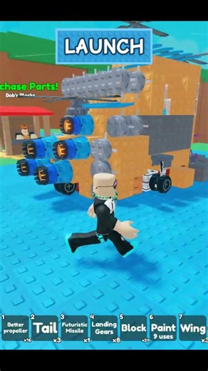 driving a helicopter in build a plane #roblox #robloxedit