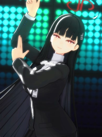 Exploring Blue Archive MMD with Tsukatsuki Rio