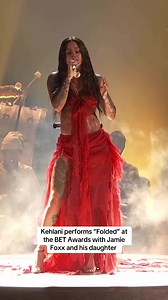 Kehlani Performs “Folded” at BET Awards 2026 with Jamie Foxx