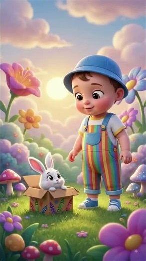 Baby aur Bunny ki cute dosti Baby Hood Tv #BabyHoodTV #KidsShorts #CartoonStory#BabyAndBunny#Shorts