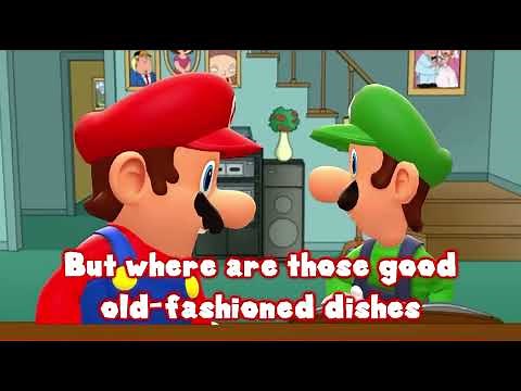Family Guy theme song but it’s only Mario and Luigi singing (from SMG4)