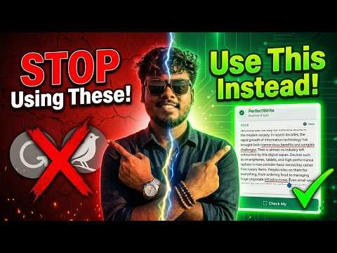 Best Alternative for Grammarly and Quillbot । AI Project