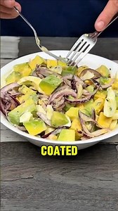 Fresh and creamy avocado salad recipe
