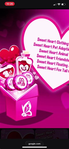 Animal jam love potion ￼