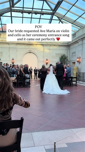 Ave Maria on violin and cello ❤️