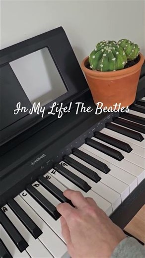 In My Life #beginnerpiano #beatles #pianotutorial #easypianotutorial #beginnerpiano #beatlessong
