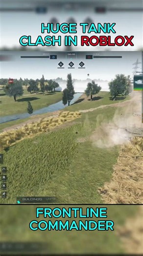 HUGE Tank Clash in Roblox Frontline Commander