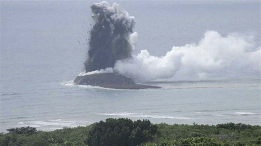 Japan hat nach Vulkanausbruch plötzlich eine neue Insel