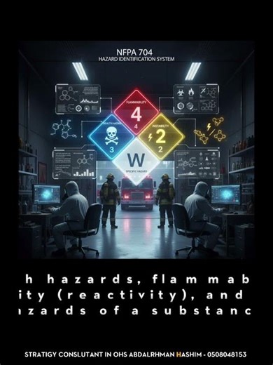 Hazard Diamond (NFPA 704)-معين المخاطر