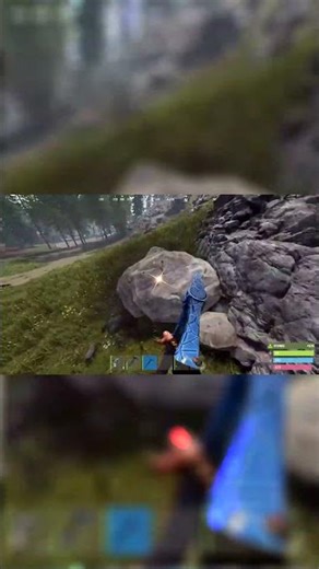 RUST - FARMING 144k STONES with a PICKAXE | Vanilla Server #Rust #farming #gaming