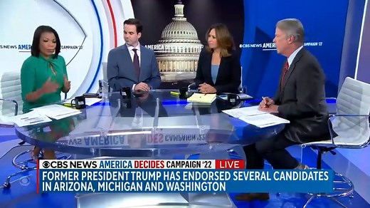 Congressional Correspondent Nikole Killion quotes a recent CBS News poll that states, “42% of...Republican voters are less likely to vote for someone who criticizes the events of January 6th.” cbsn.ws/3d1P0S2 | CBS News