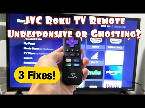 Unresponsive or Ghosting JVC Roku TV Remote? 3 Fixes!