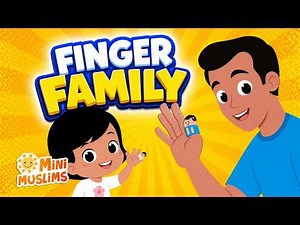 Islamic Songs For Kids 🖐️ Finger Family Song 👨‍👩‍👧‍👦 MiniMuslims