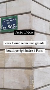 Rendez-vous au 117 Rue du Bac pour découvrir la nouvelle boutique éphémère de la marque espagnole Zara Home. Sur 3 étages et plus de 1600m2, Zara Home dévoile toutes ses collections dans une ambiance épurée, chaleureuse et élégante. Bougies, linge de lit, vaisselle, mobilier et même décoration pour les enfants, cette nouvelle adresse proposera également des collections exclusives en avant-première et des collaborations avec des designers comme celle avec le designer belge Vincent Van Duysen. Une