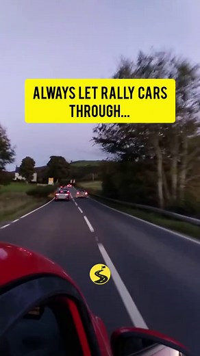 Respecting Rally Cars on the Road