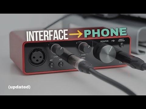 Connect an Audio Interface to a Phone (updated)