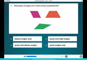 i-ReadyClassify Quadrilaterals - Quiz - Level DWhat types of... | Filo