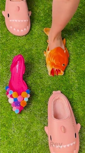 Weird shoes challenge: which would you wear? 🌈🤪 #fashionfail #funny